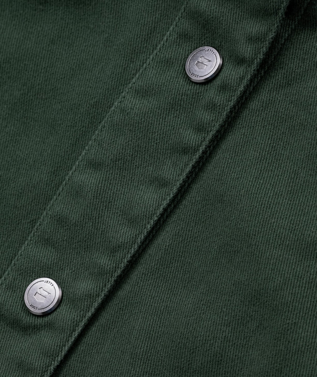 Eden Overshirt - Green - Jetty