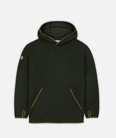 Sudadera con capucha Manteo Tech - Verde militar