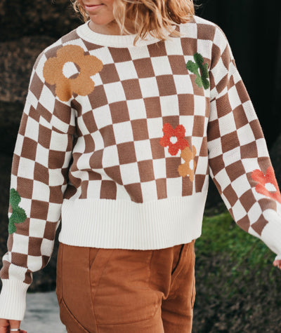 Crescent Sweater - Tan