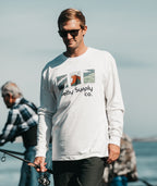 Destinations Long Sleeve - White - Jetty