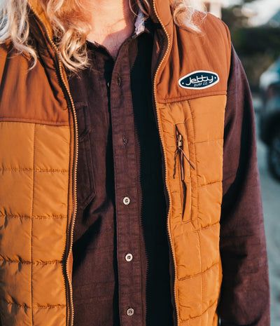 Terrace Vest - Brown