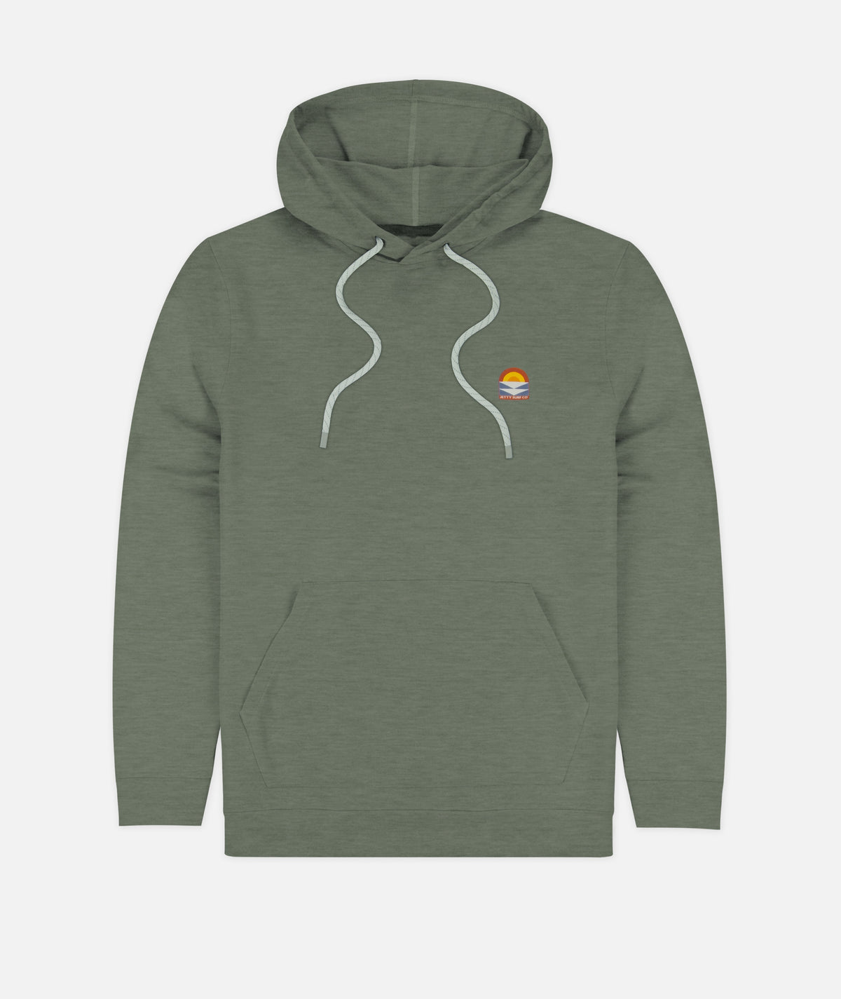 F24 Navigator Kapuzenpullover – Salbeigrün