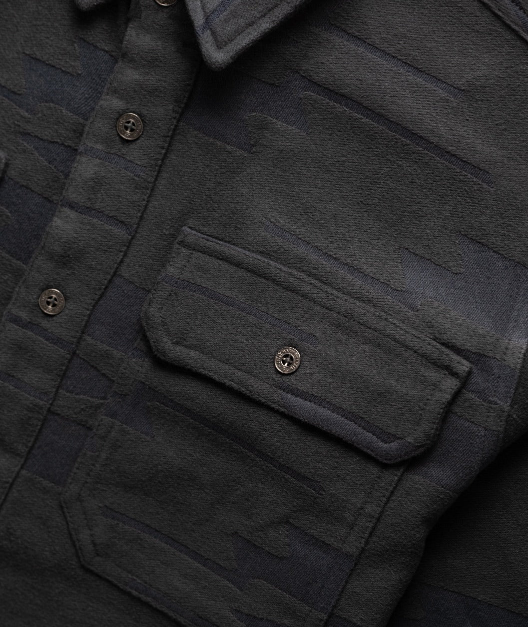 Horizon Flannel - Carbon - Jetty