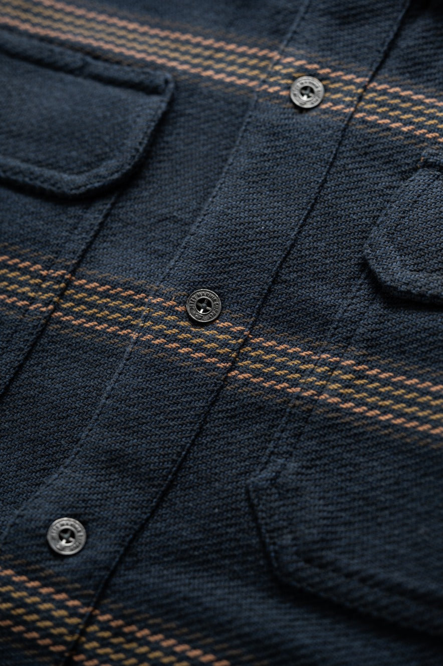 Horizon Flannel - Navy - Jetty