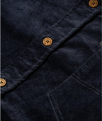 F24 Shoals Corduroy Shirt - Navy - Jetty
