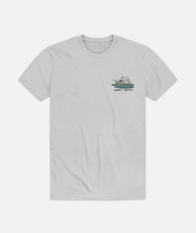 JRF Jetty x Macomber Tee - Silver