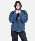 Cedar Hi Pile Fleece Jacket - Blue - Jetty