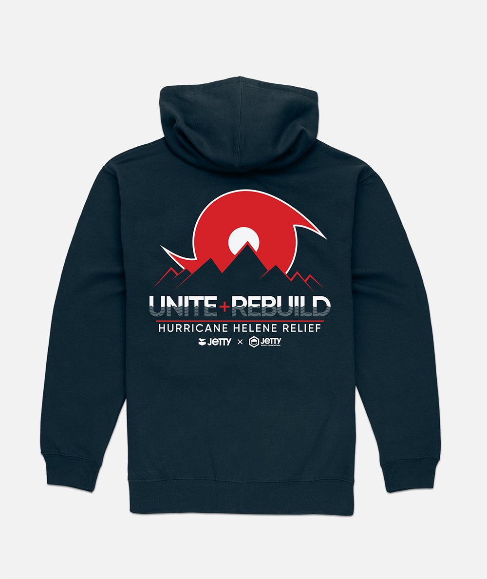 JRF Hurricane Helene Relief Hoodie - Navy - Jetty