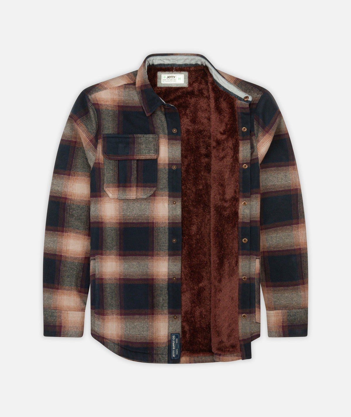 Sherpa Jacket - Navy - Jetty