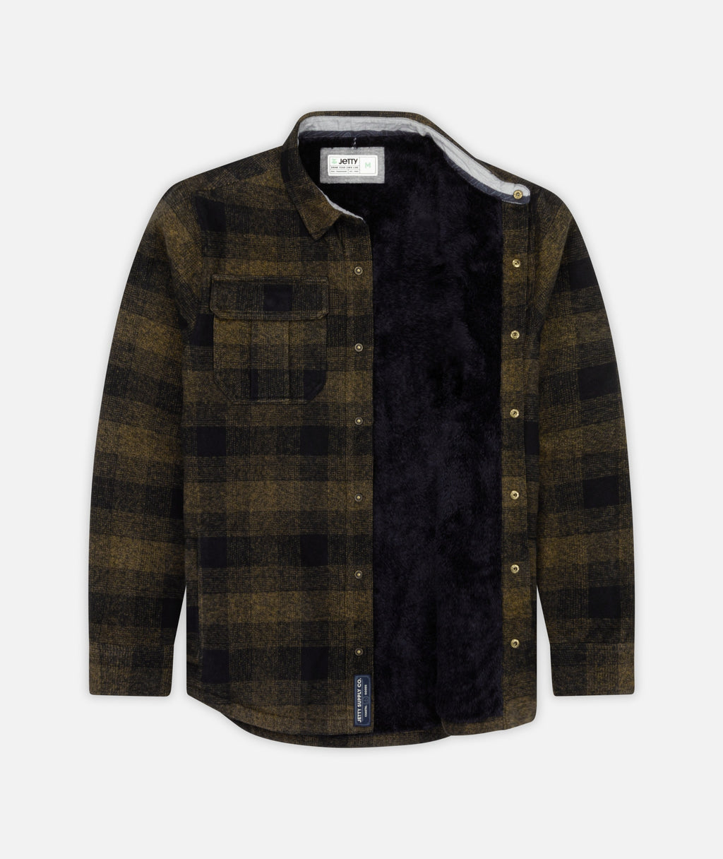 Sherpa Jacket - Black - Jetty