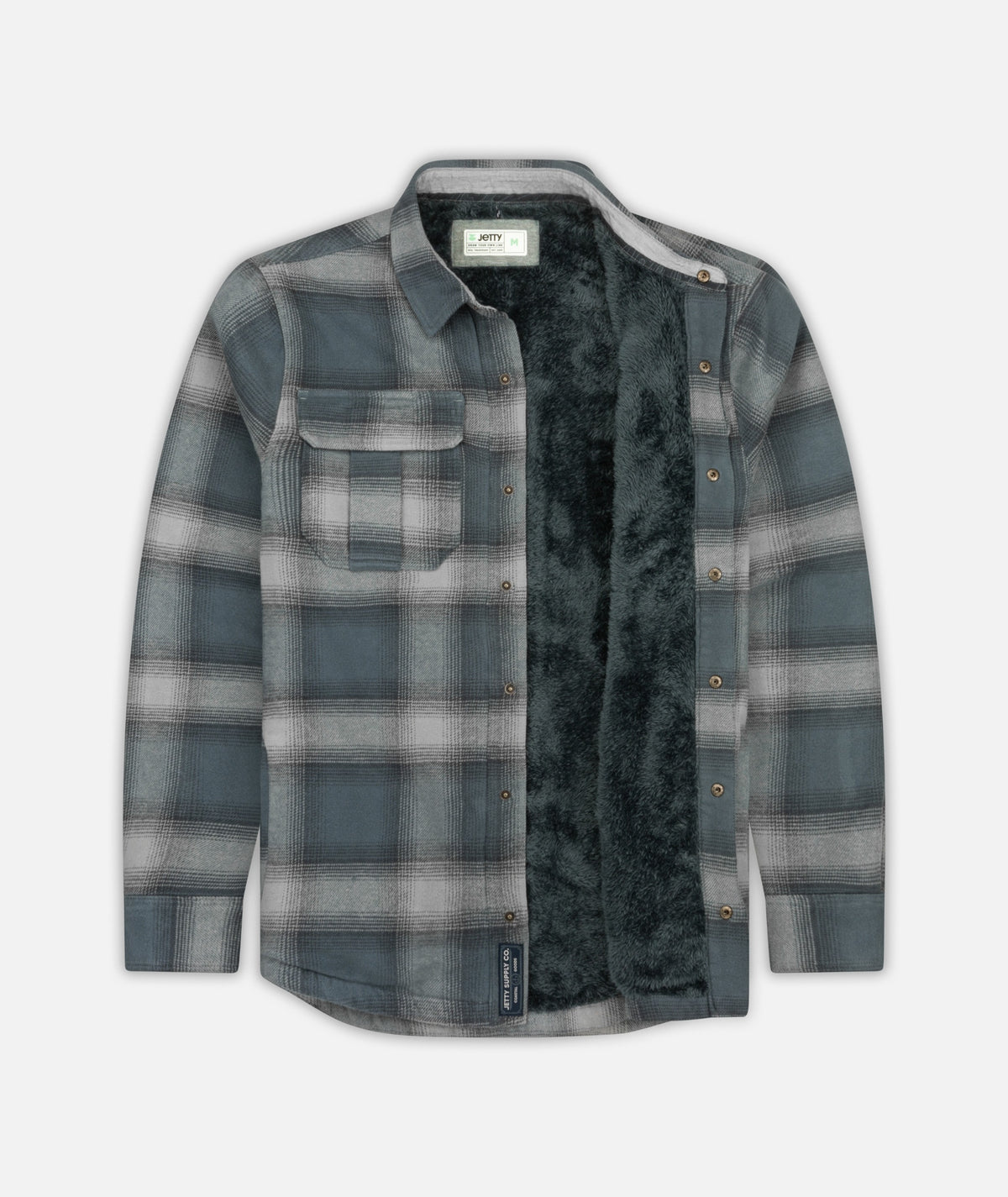 Sherpa Jacket - Grey - Jetty