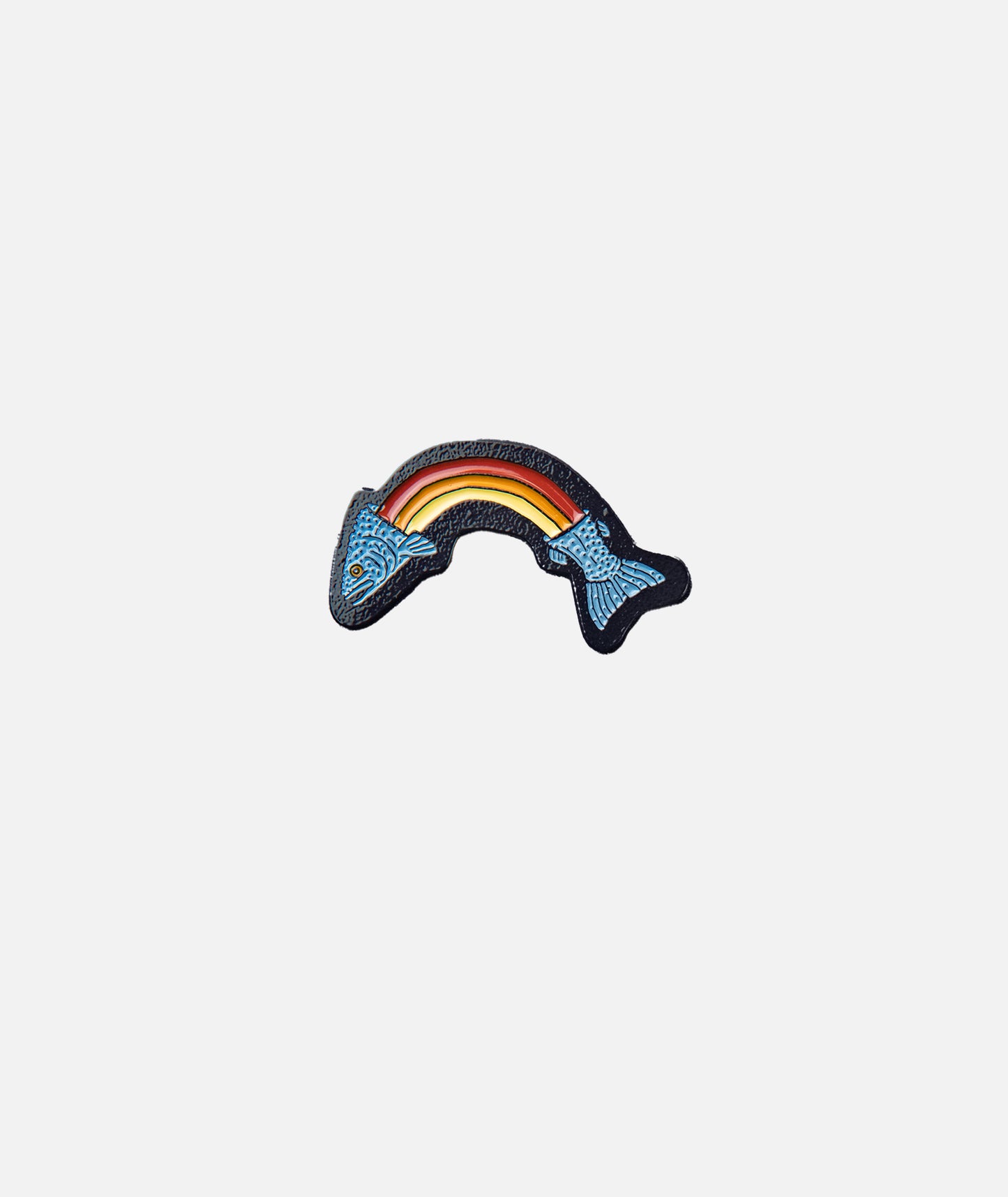 Rainbow Trout Pin - Blue