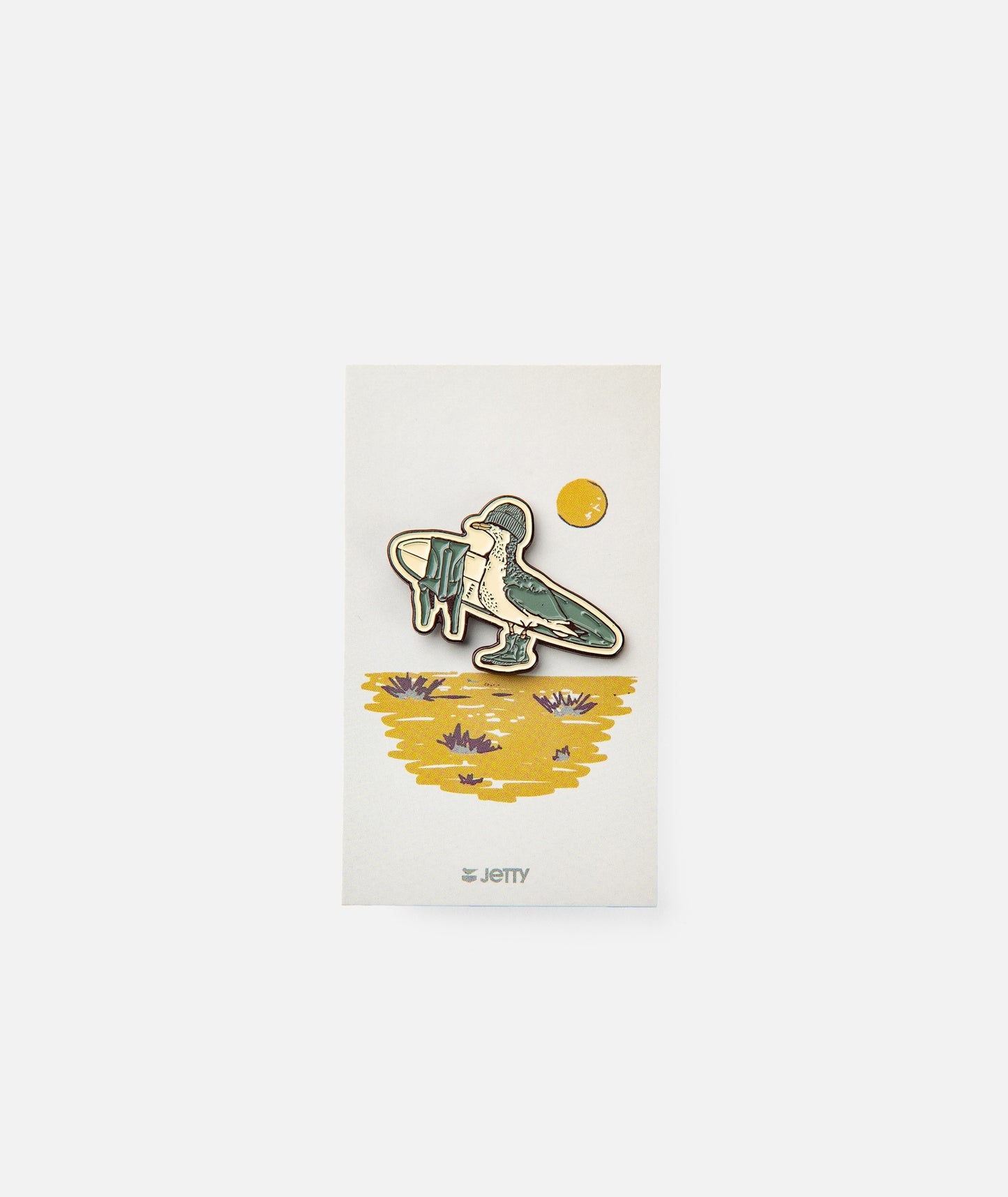 Gull Pin - Teal