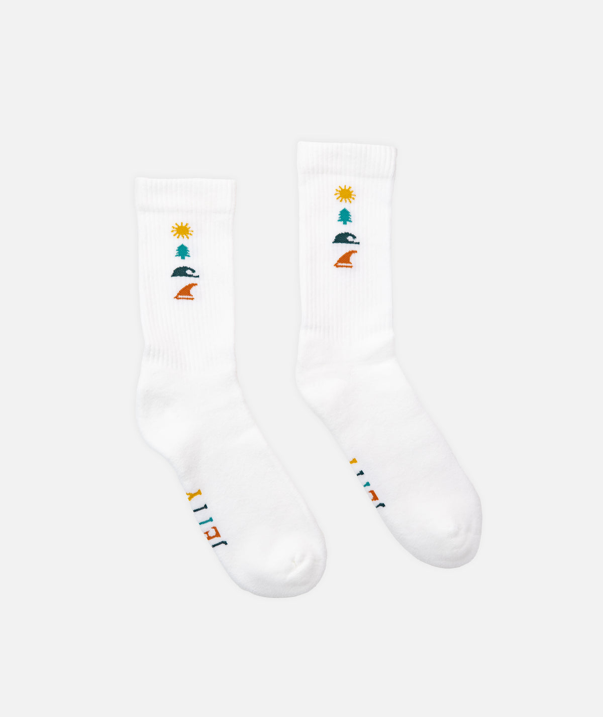 Icon Socks - White - Jetty