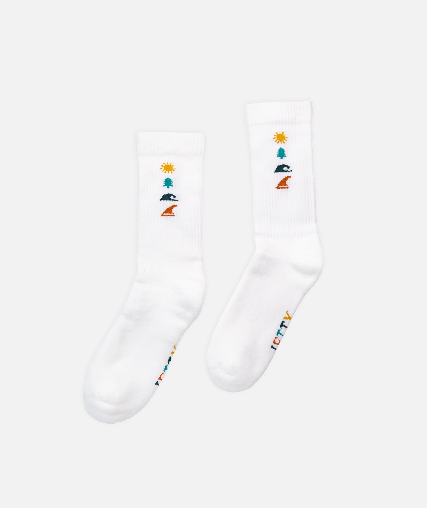 Icon Socks - White