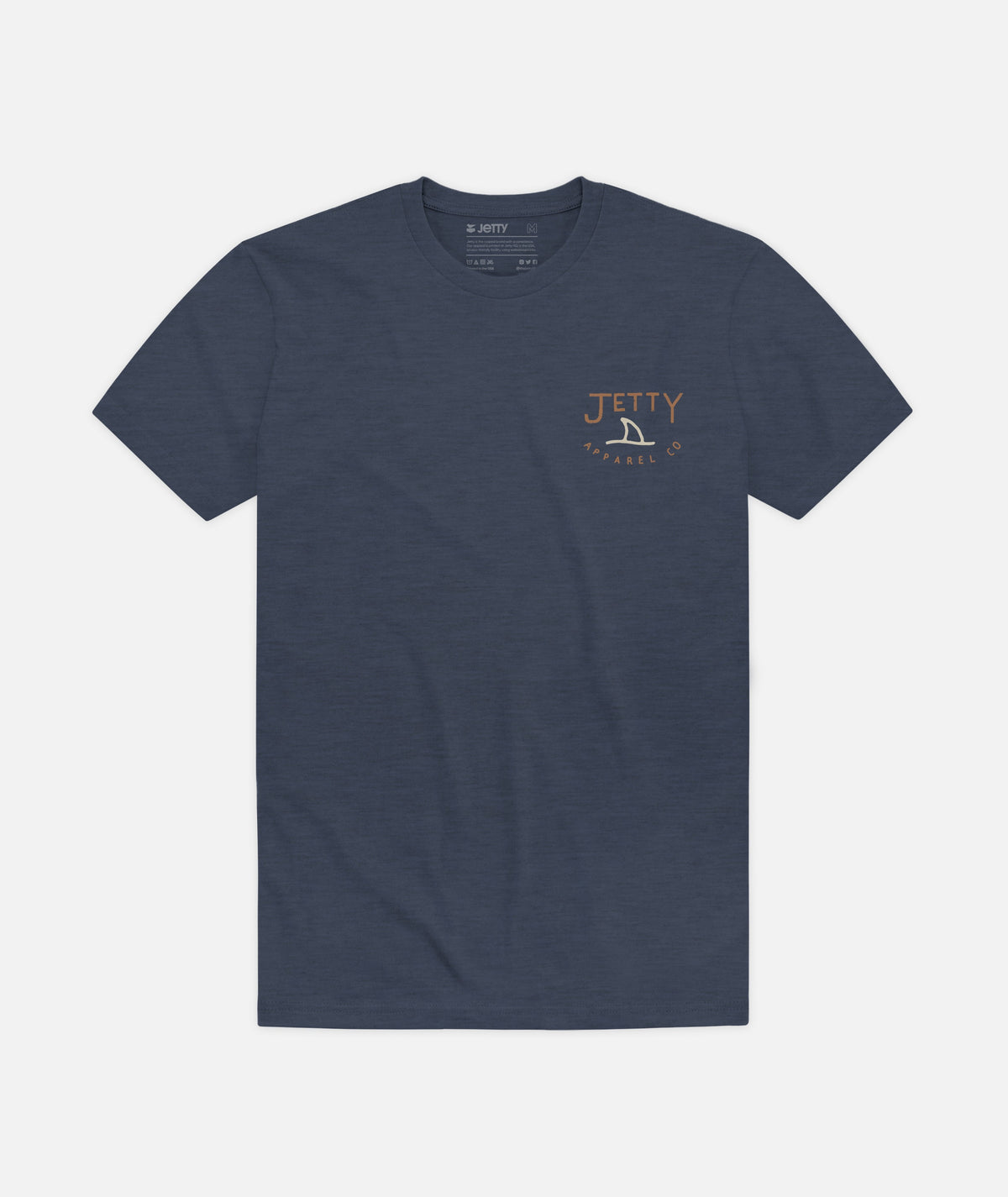 Blood Sweat & Beers Tee - Navy - Jetty