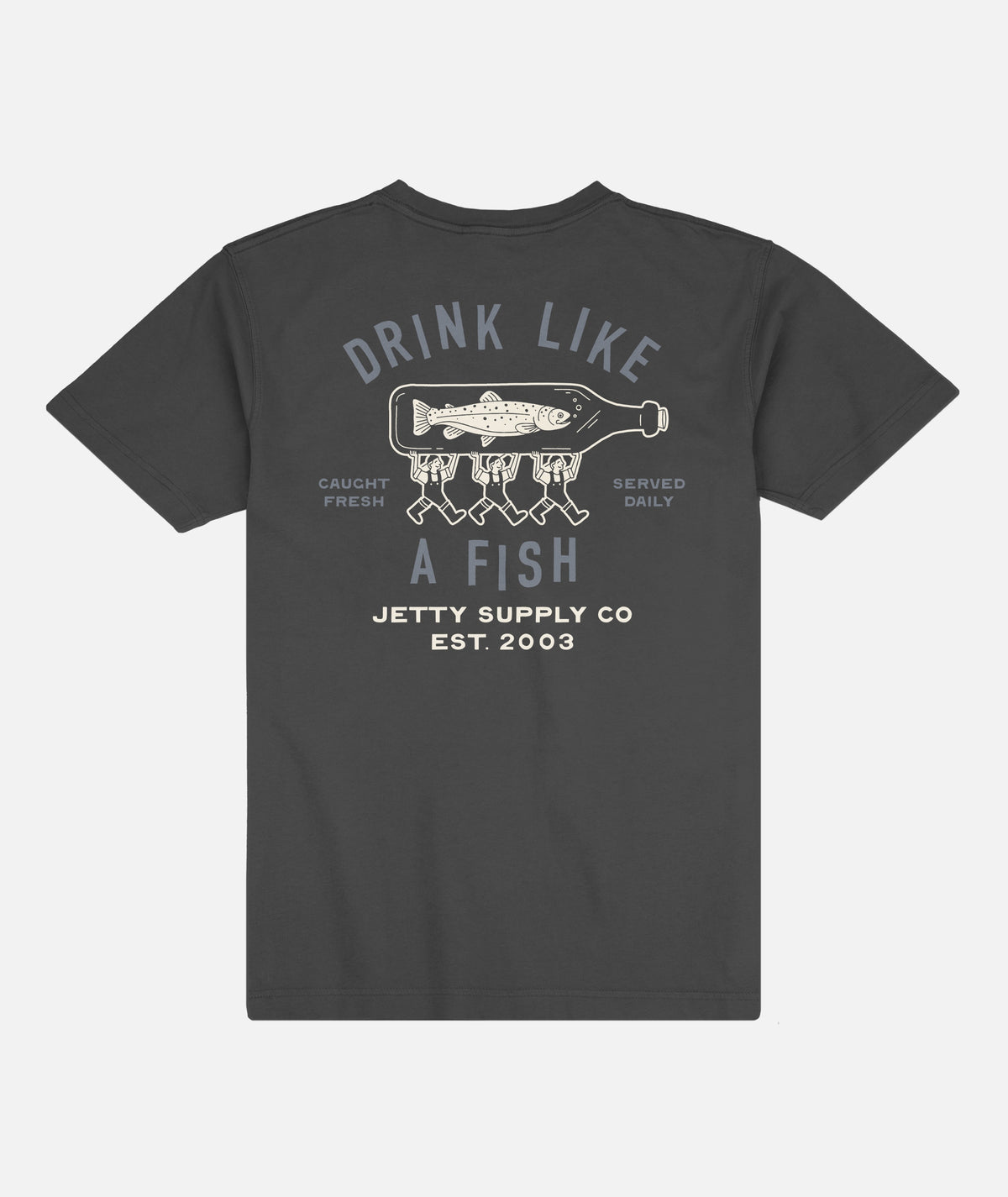 Bottle Service Tee - Black - Jetty