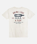 Bottle Service Tee - White - Jetty