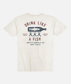 Bottle Service Tee - White - Jetty