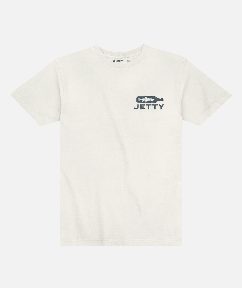 Bottle Service Tee - White - Jetty