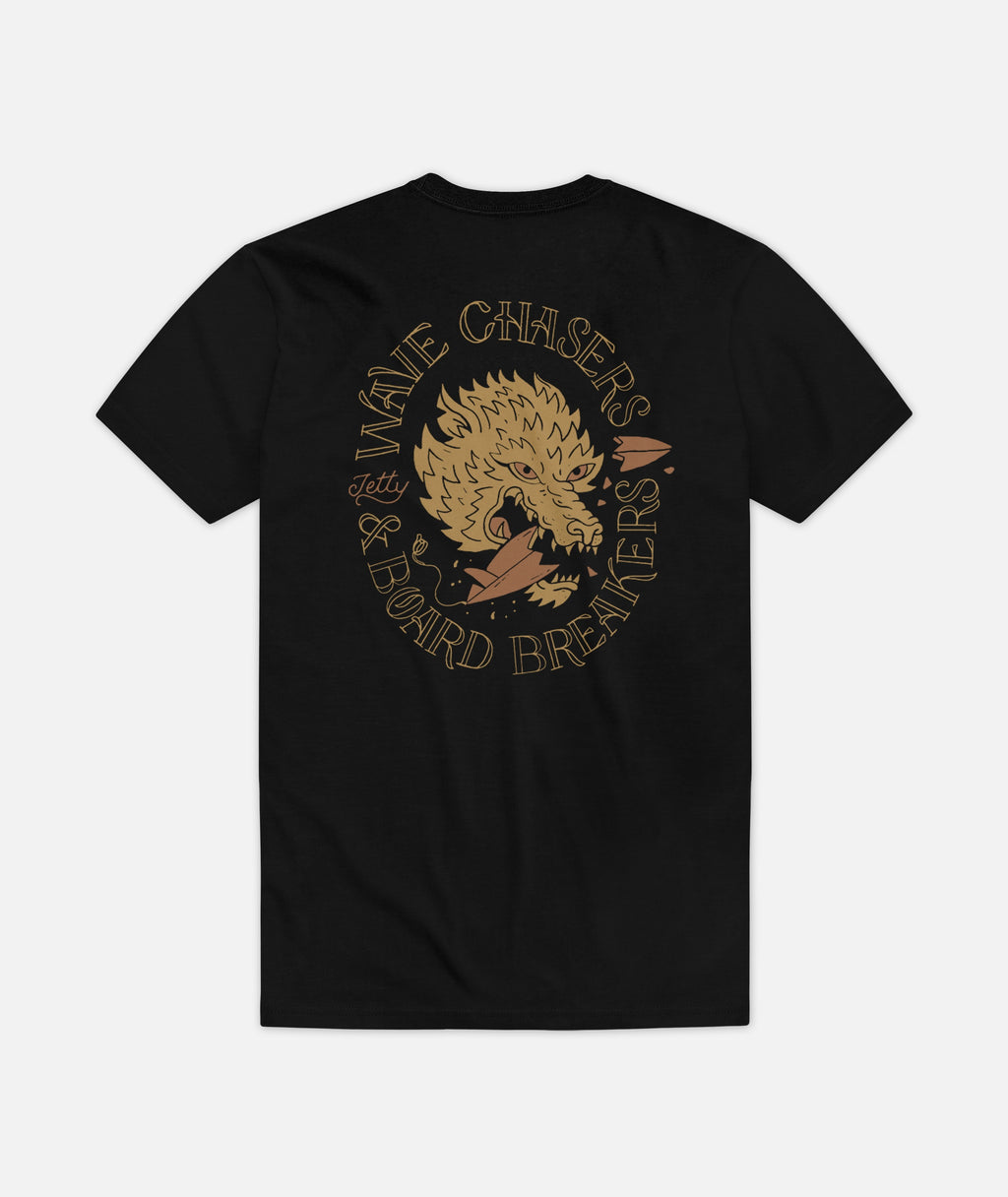 Breakers Tee - Black - Jetty