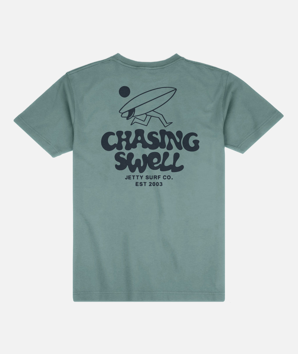 Chaser Tee - Teal - Jetty