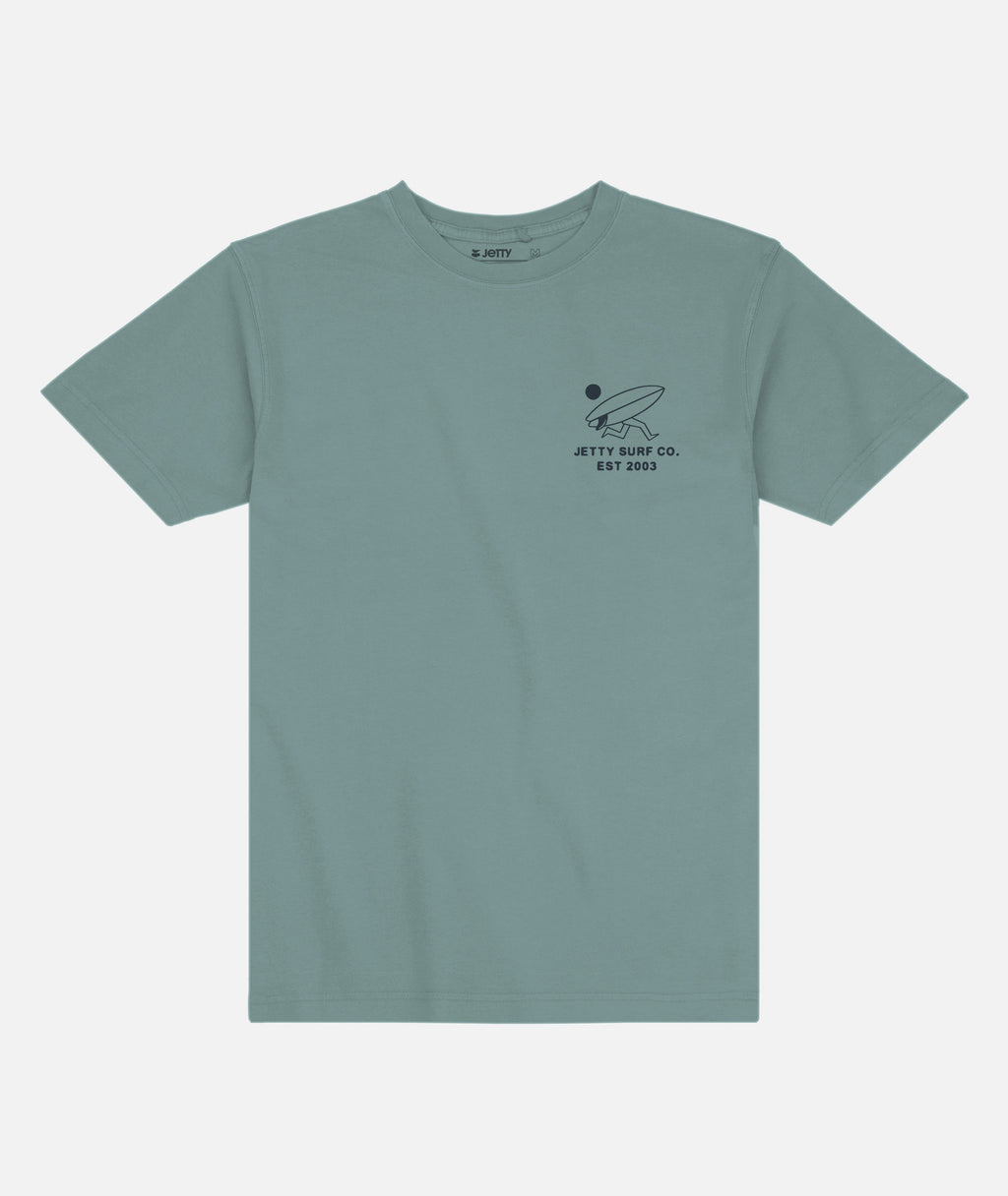 Chaser Tee - Teal - Jetty