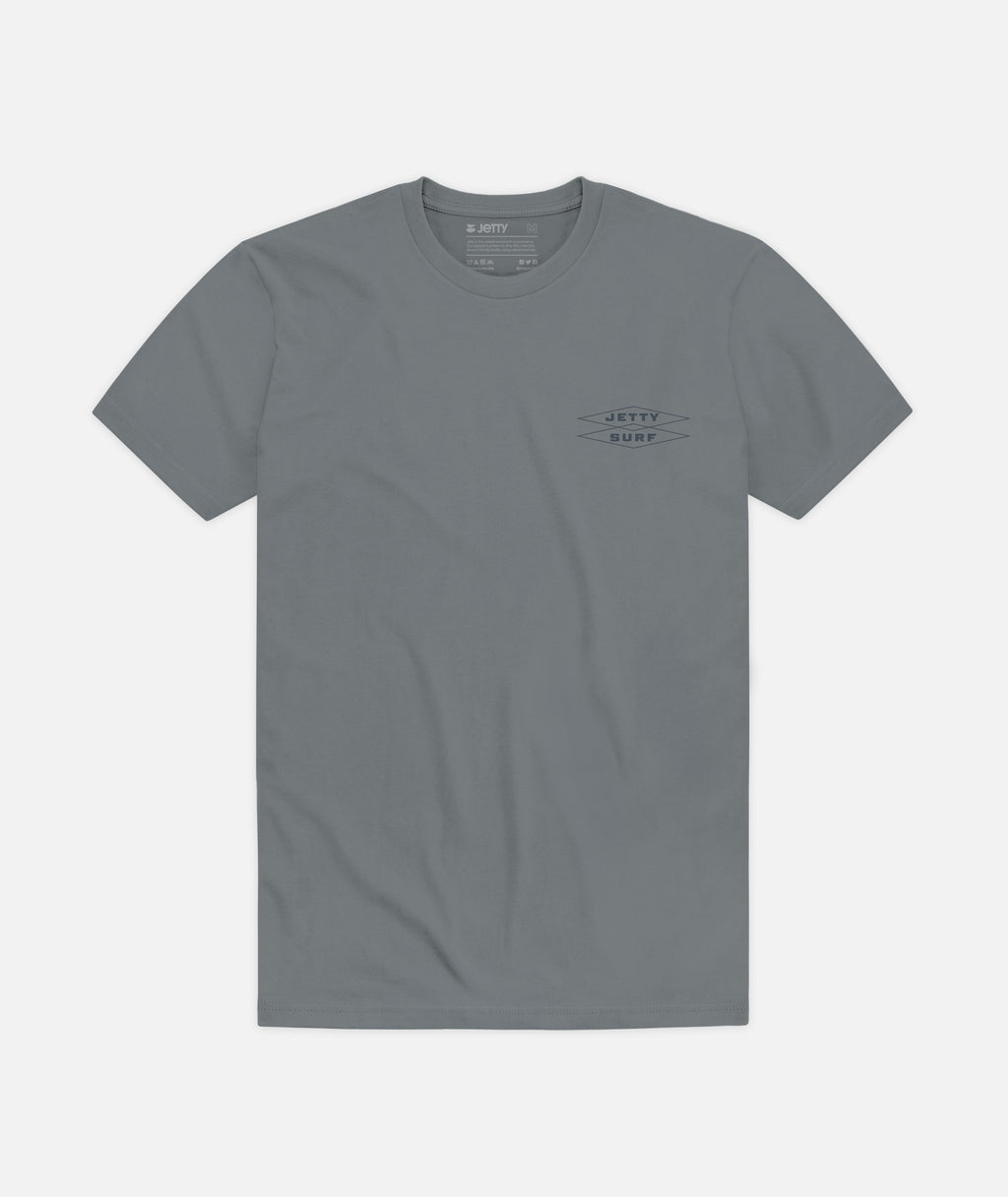 Cubic Tee - Storm - Jetty