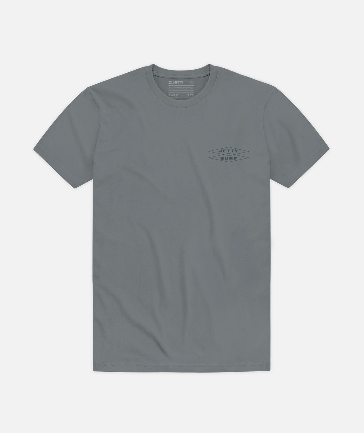 Cubic Tee - Storm - Jetty