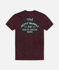 Derby Tee - Maroon - Jetty