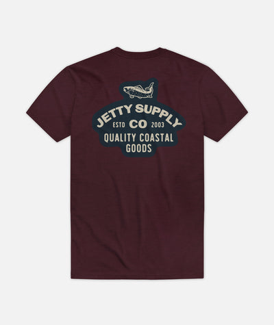 Derby Tee - Maroon