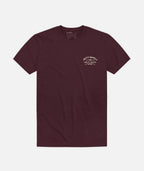 Derby Tee - Maroon - Jetty