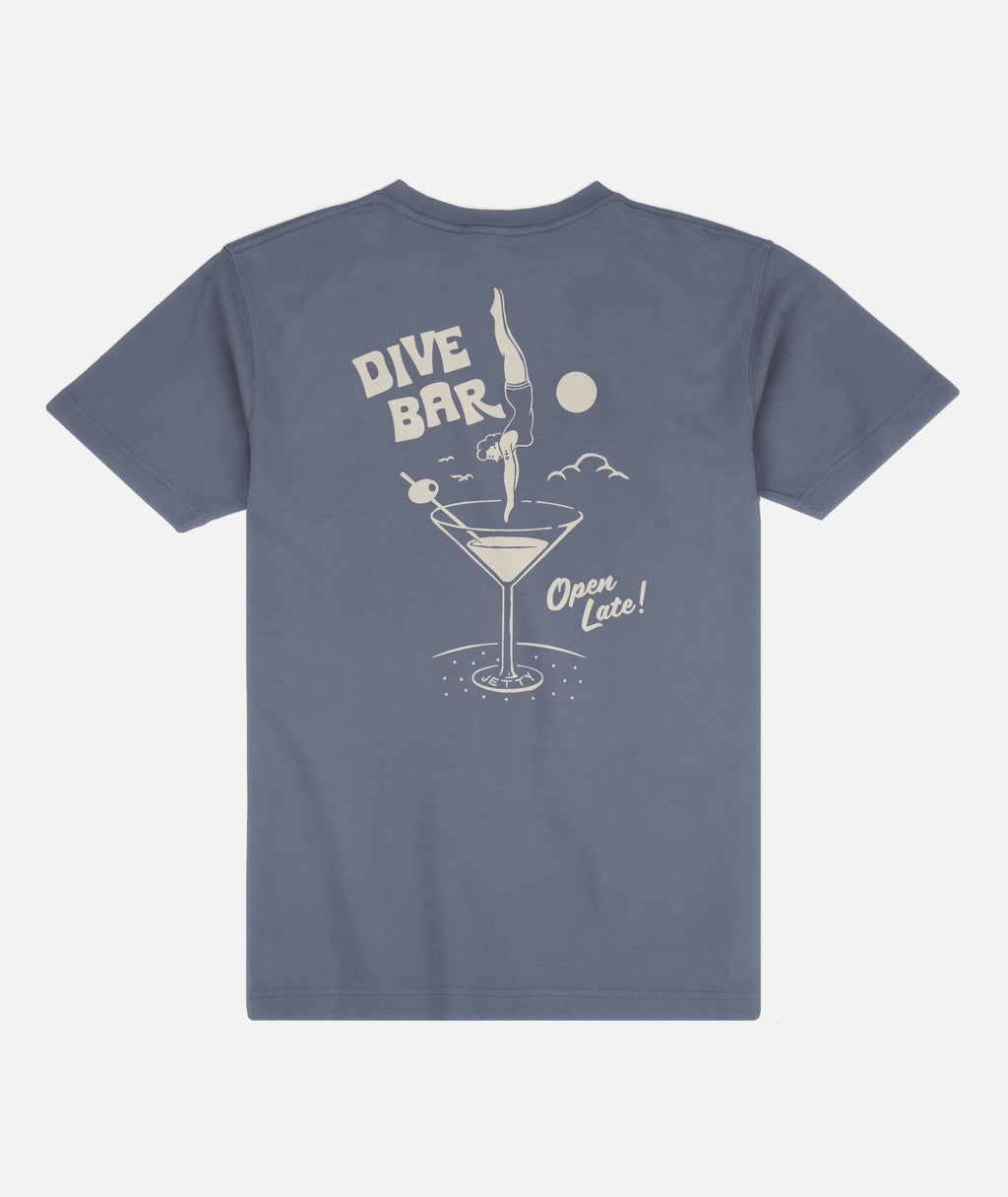 Dive Bar Tee - Fog - Jetty