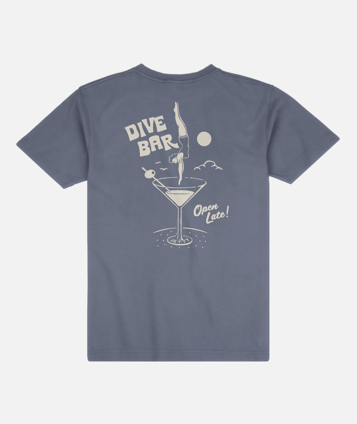 Dive Bar Tee - Fog - Jetty