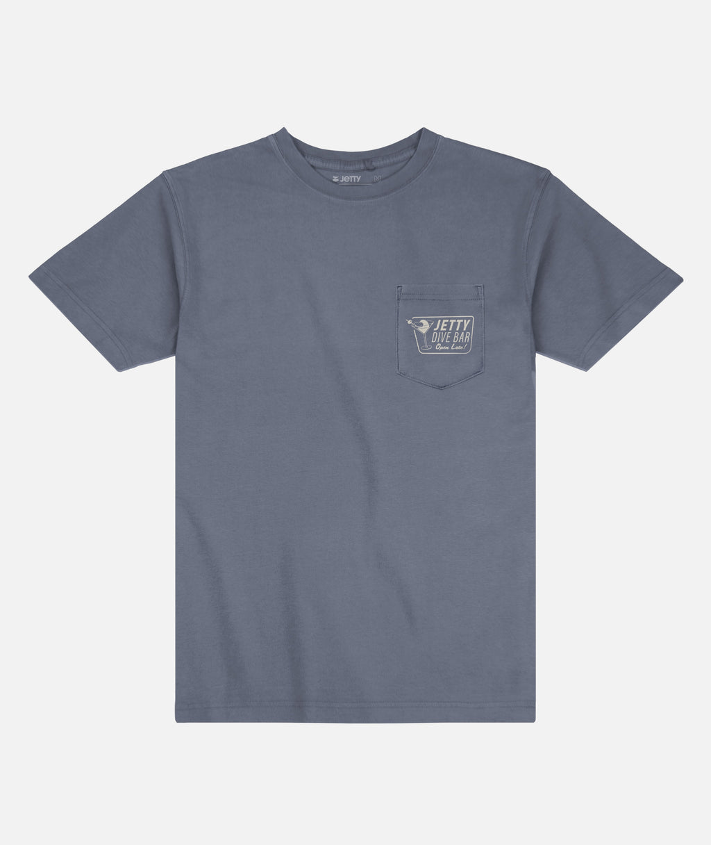Dive Bar Tee - Fog - Jetty