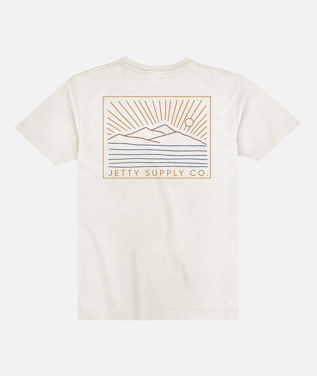Expedition Tee - White - Jetty