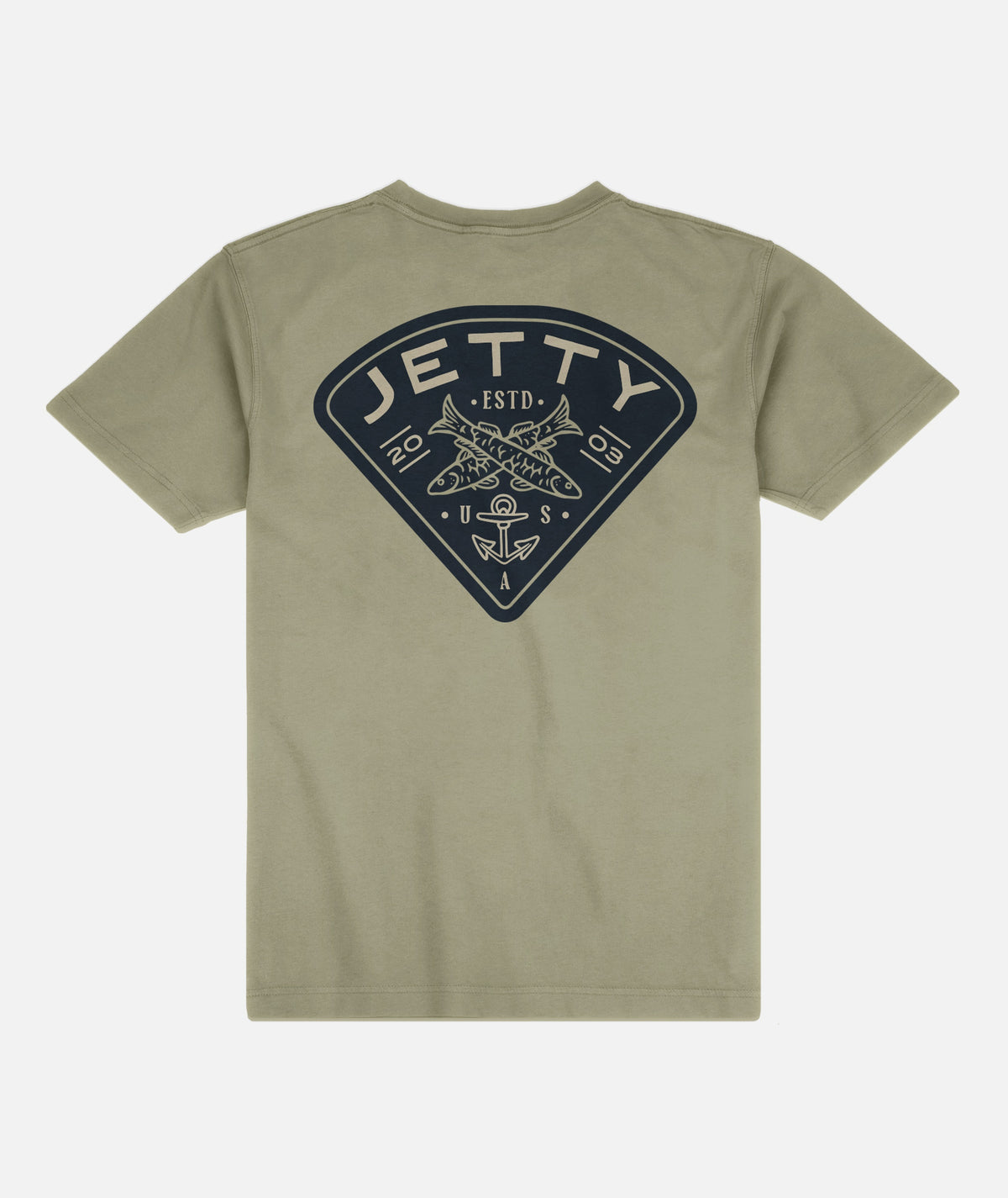 Gills Tee - Green - Jetty