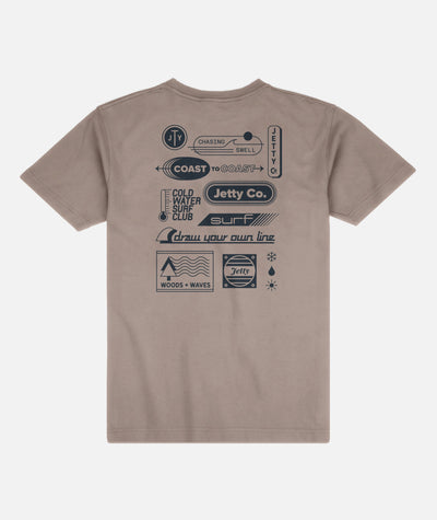 Merit Tee - Cinder