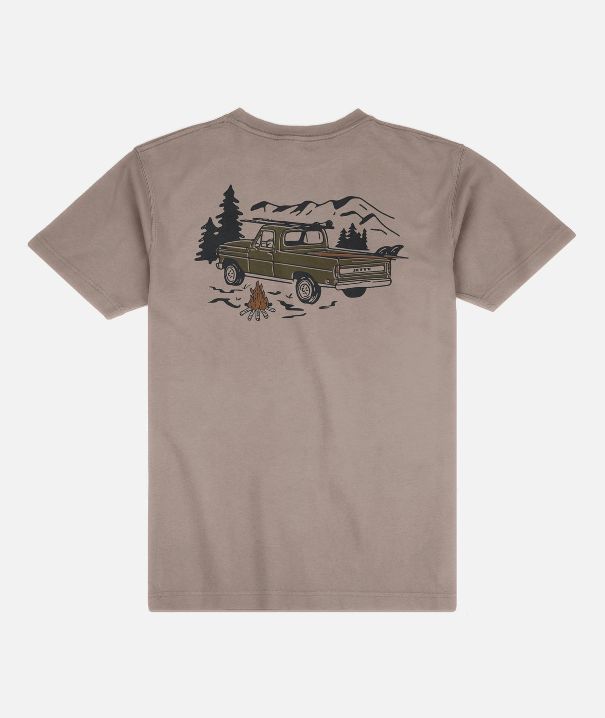 Pickup Tee - Cinder - Jetty