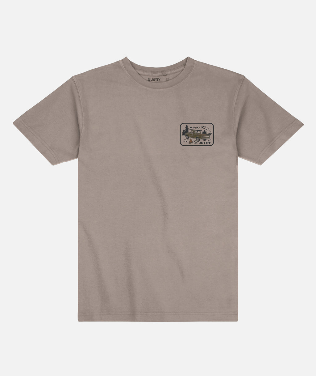 Pickup Tee - Cinder - Jetty