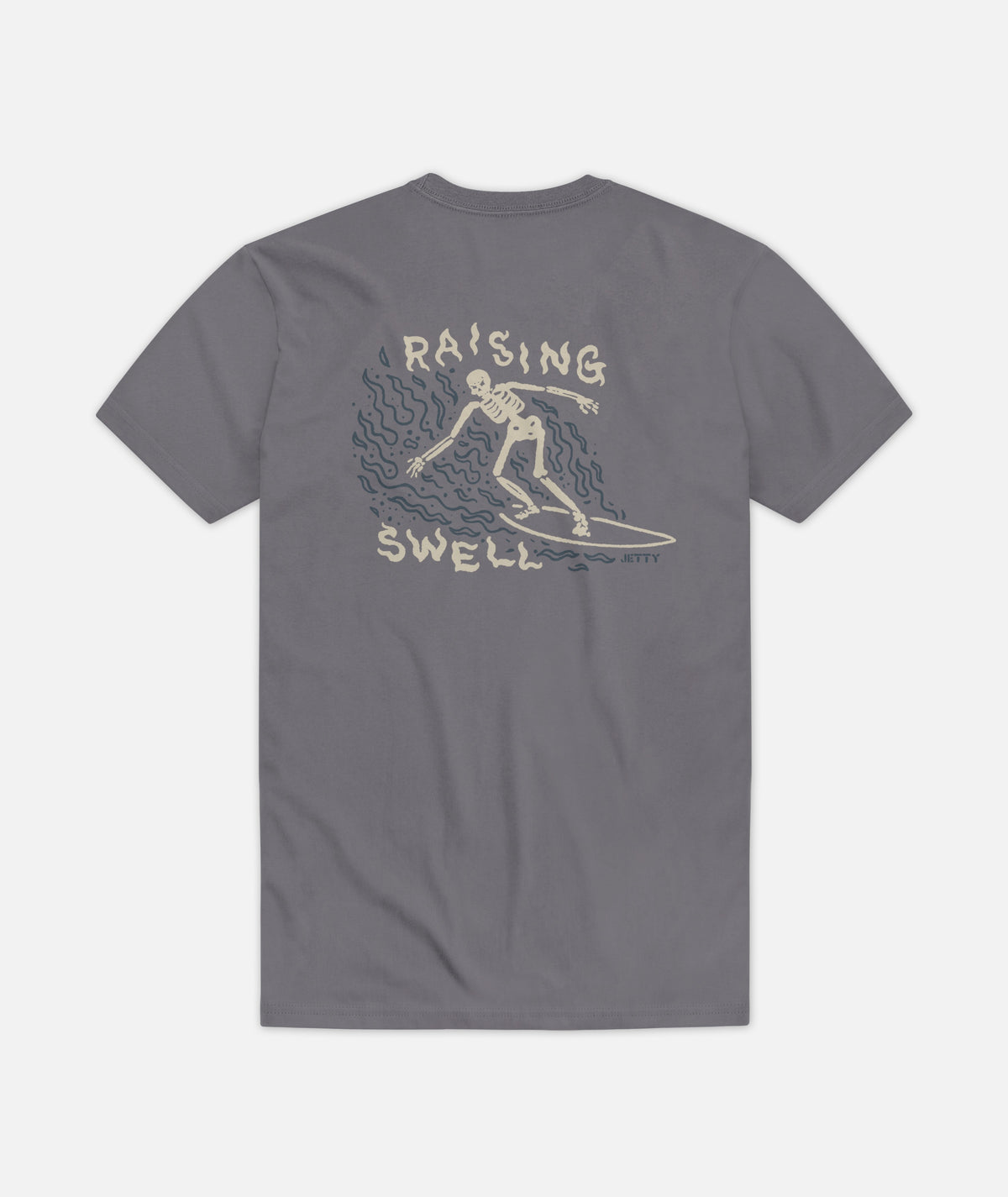 Raising Swell Tee - Grey - Jetty
