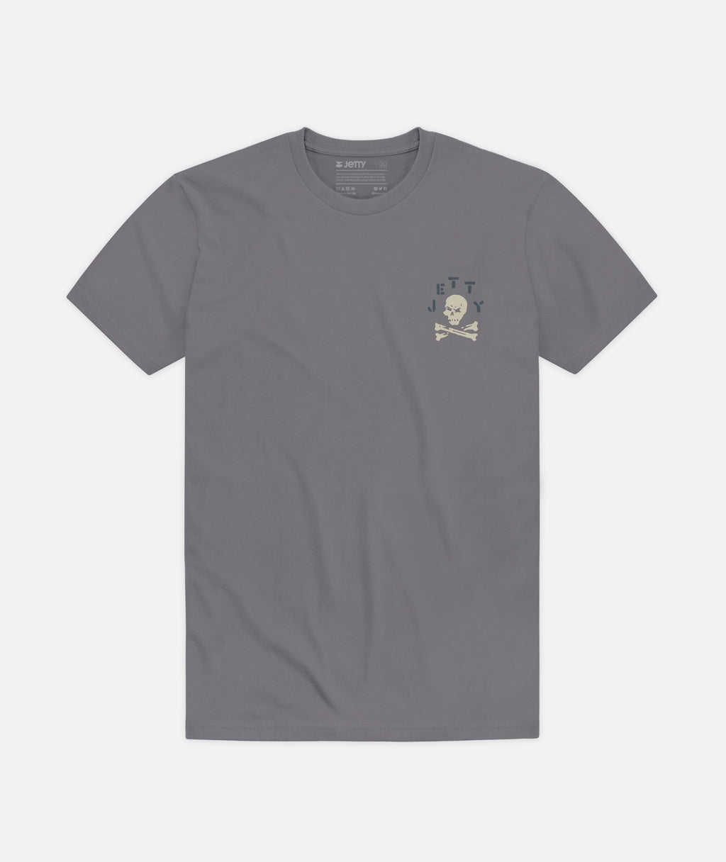 Raising Swell Tee - Grey - Jetty