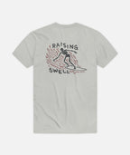 Raising Swell Tee - Heather Grey - Jetty