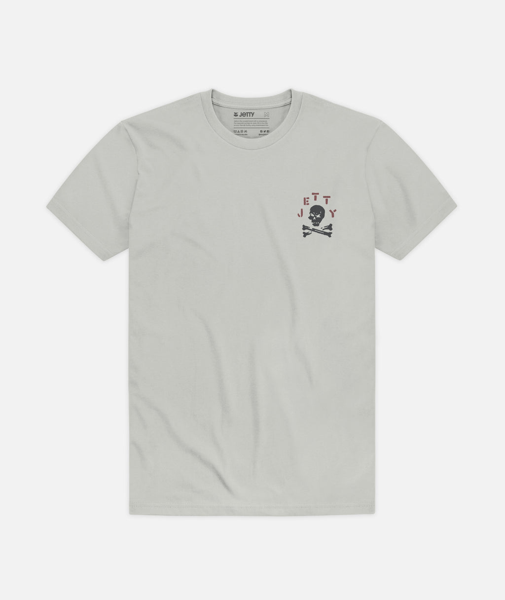 Raising Swell Tee - Heather Grey - Jetty