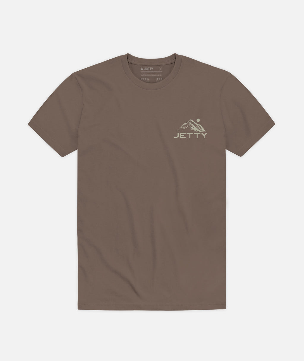Seek Tee - Brown - Jetty