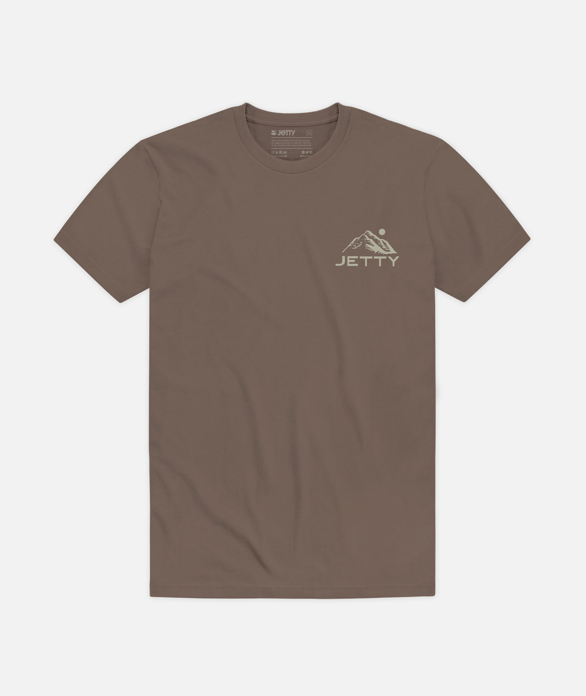 Seek Tee - Brown - Jetty