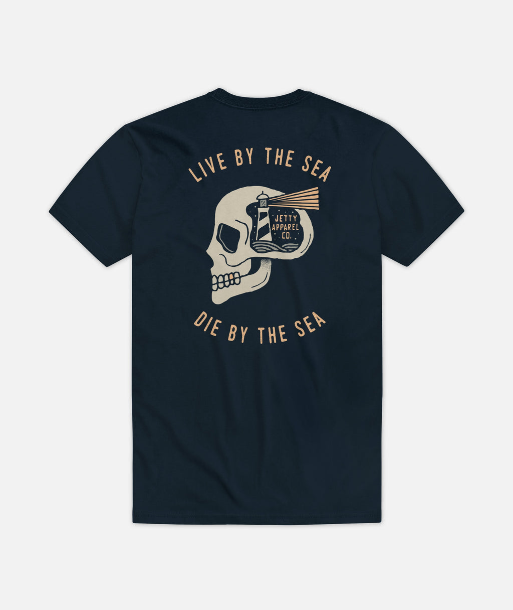 Skullhouse Tee - Navy - Jetty