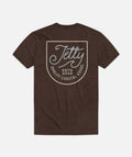 Tides Tee - Brown - Jetty