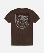 Tides Tee - Brown - Jetty