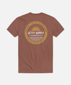 Waterline Tee - Brown - Jetty